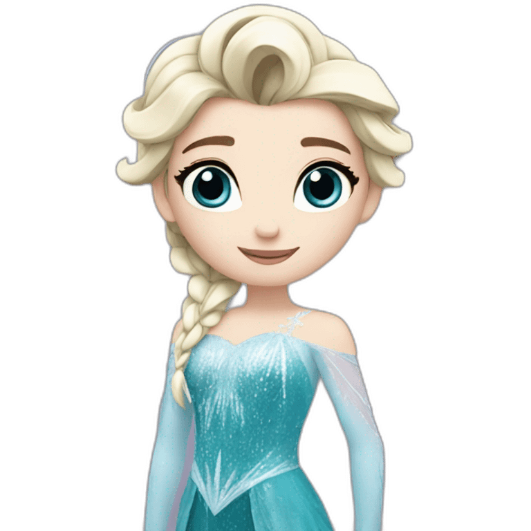 Elsa with elixir emoji