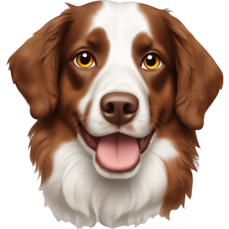 Brittany Spaniel/Australian Shepherd emoji