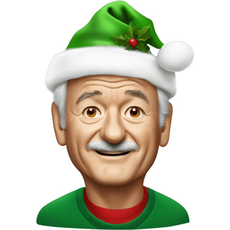 Christmas Bill Murray emoji