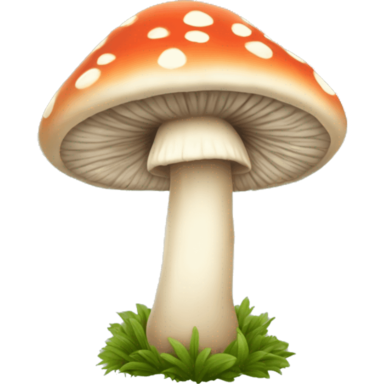 Cottagecore mushroom emoji