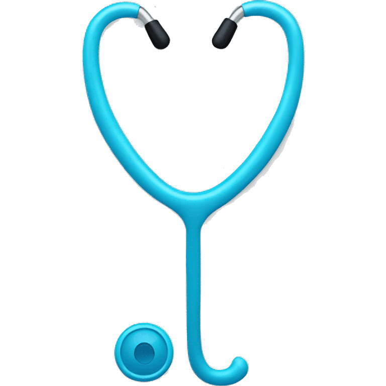 baby blue stethoscope  emoji