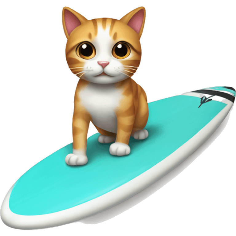 cat surfboard  emoji