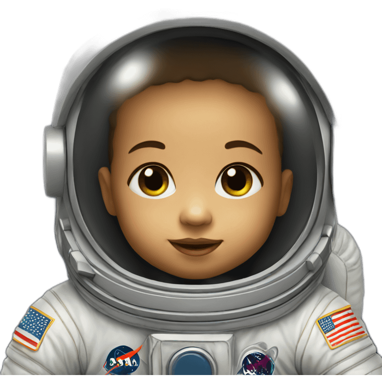 astronaut baby emoji