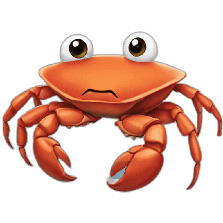 crab in love emoji