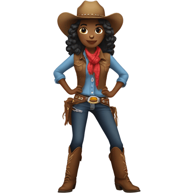 Cowgirl emoji