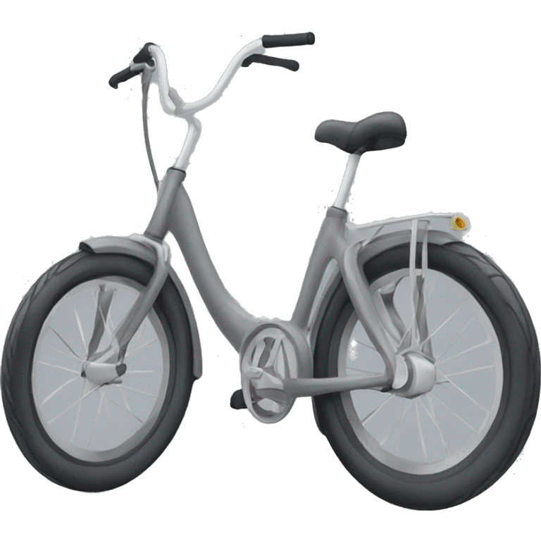 Grey Elliptical Bike emoji