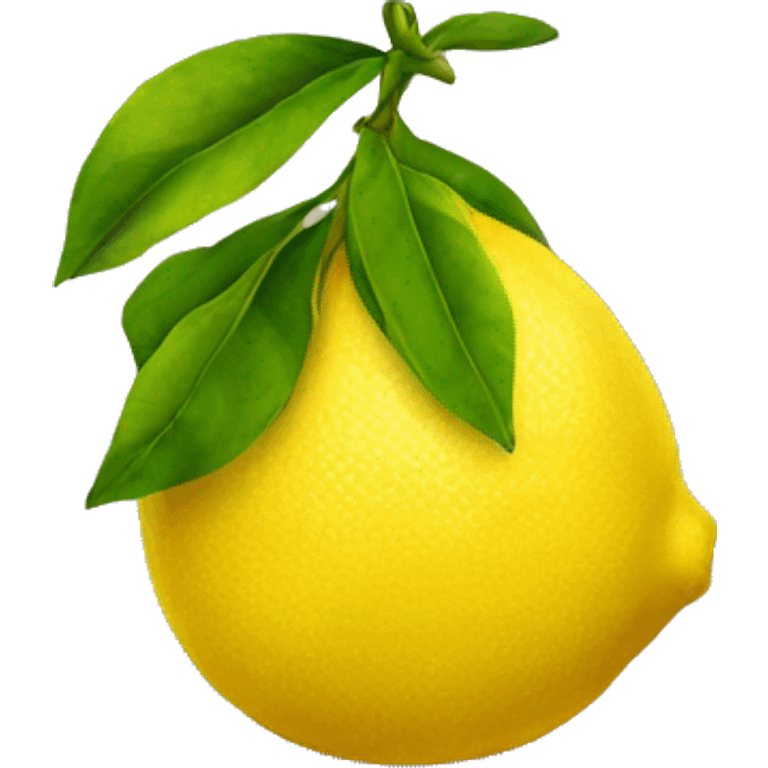 lemon emoji