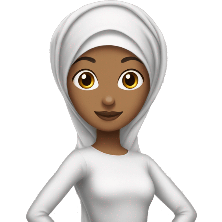 Hijabi ballerina emoji