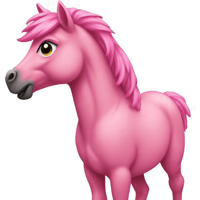 pink pony emoji