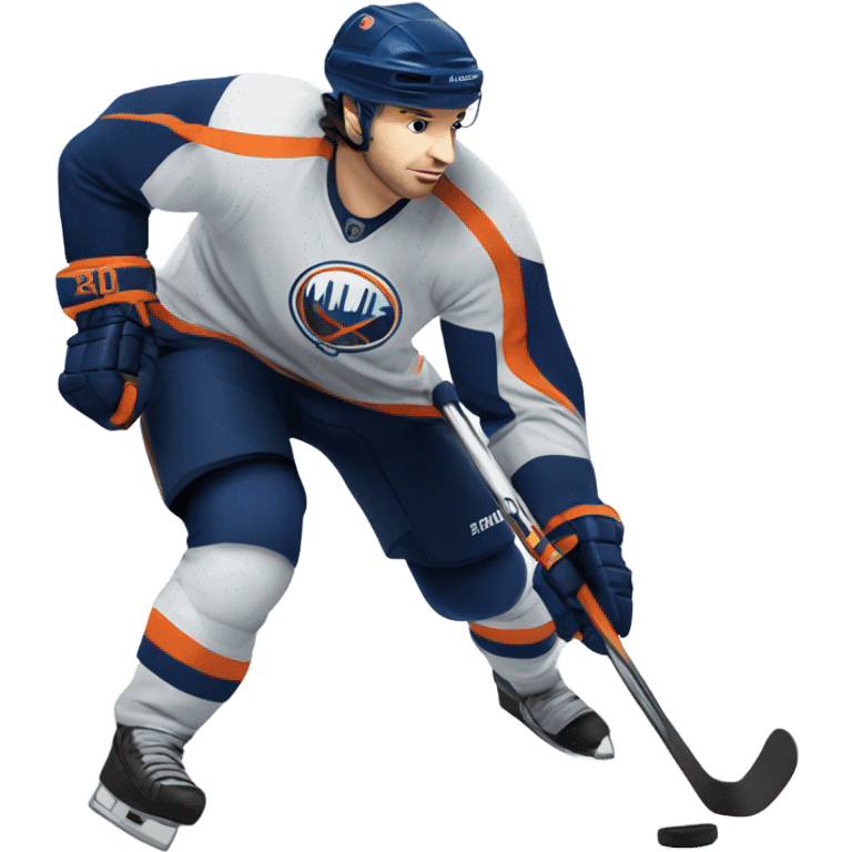 Mat barzal playing hockey emoji