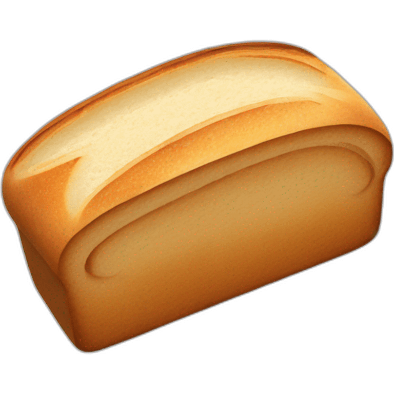 brown rye marbled swirl white bread in the middle of bread slice emoji