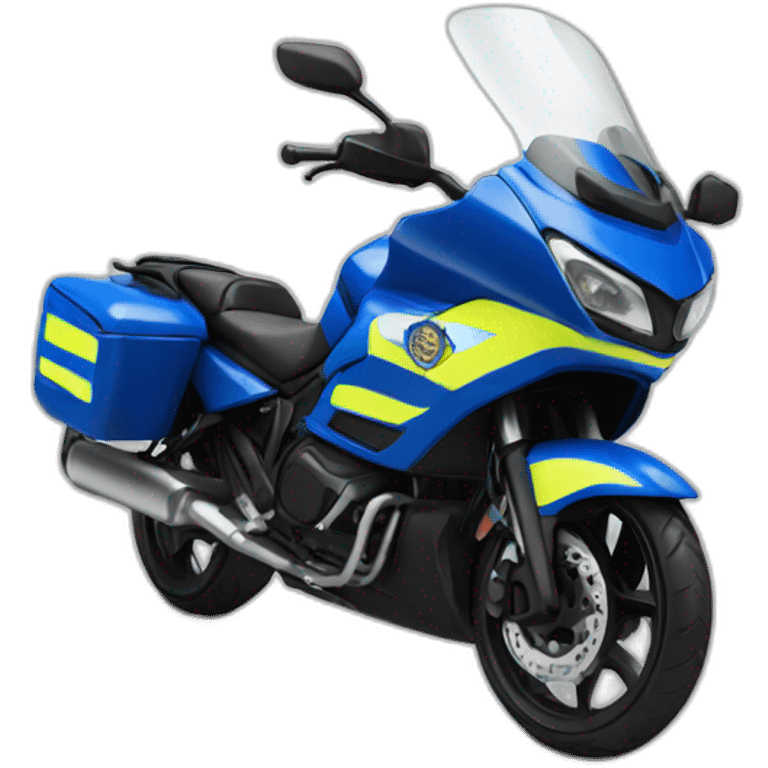 police bike emoji