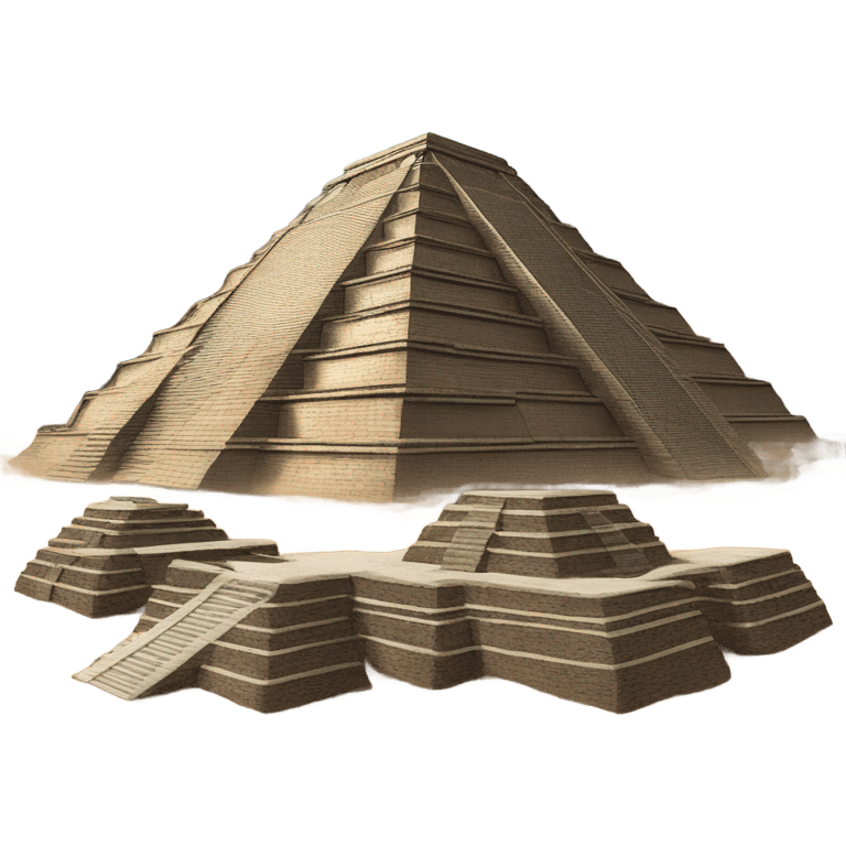 Pyramid of the moon emoji