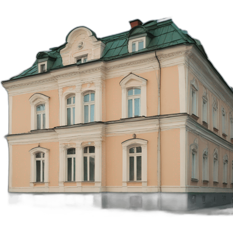 house of melinkov in moscow emoji