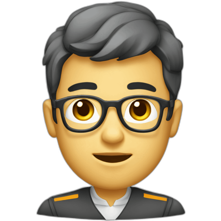 estudiante de instituto futurista emoji