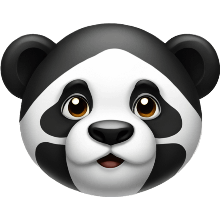 panda salivate emoji