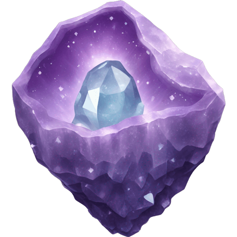 crystal geode treasue emoji