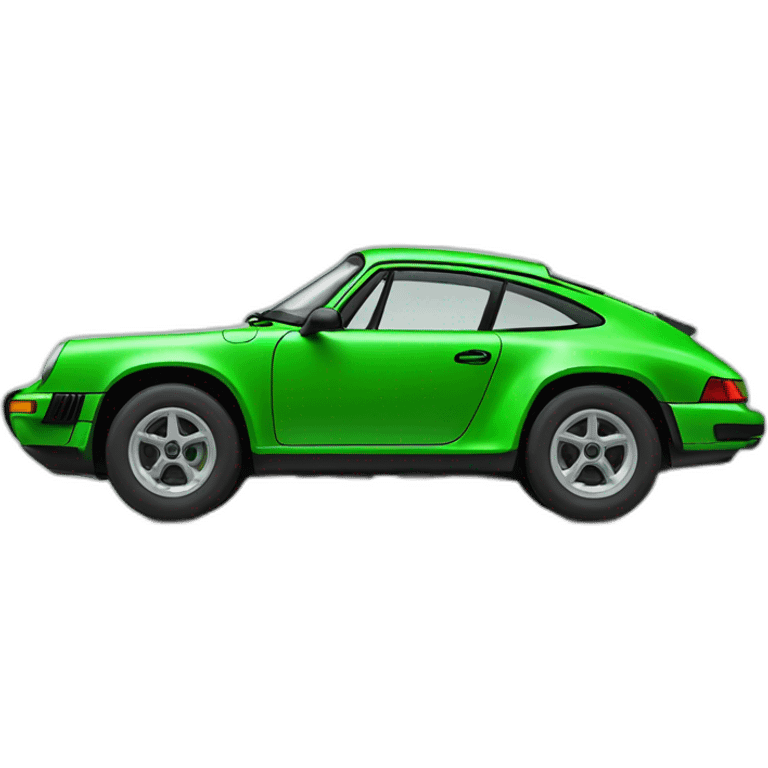 Porsche Dakar in Green emoji