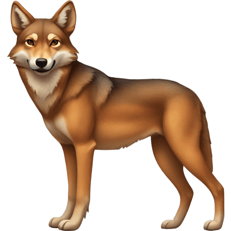 American Red Wolf emoji