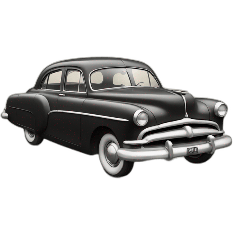 voiture ancienne 1950 emoji