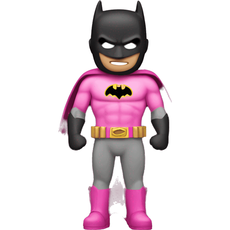 pink batman  emoji