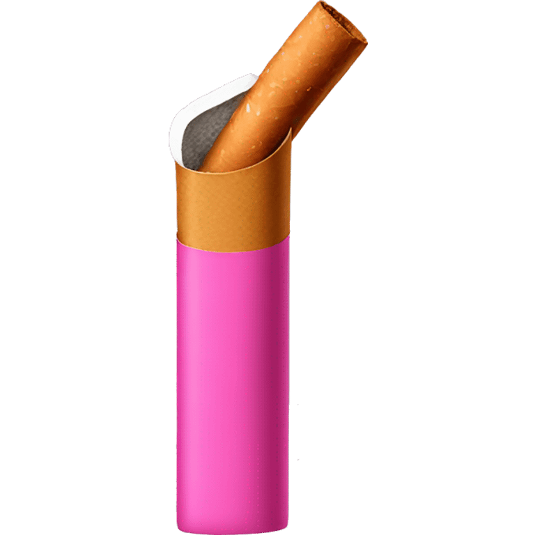 Pink cigarette  emoji