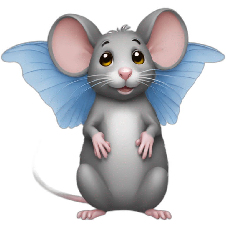 rat with wings emoji