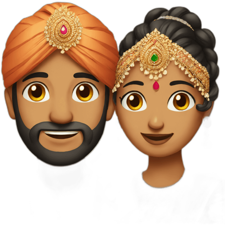 Indian wedding emoji