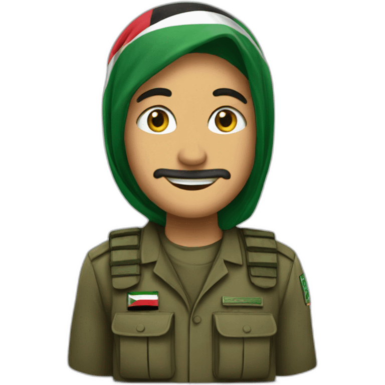 Palestinian victory emoji