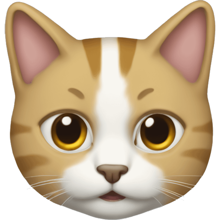 Gatto con felpa emoji