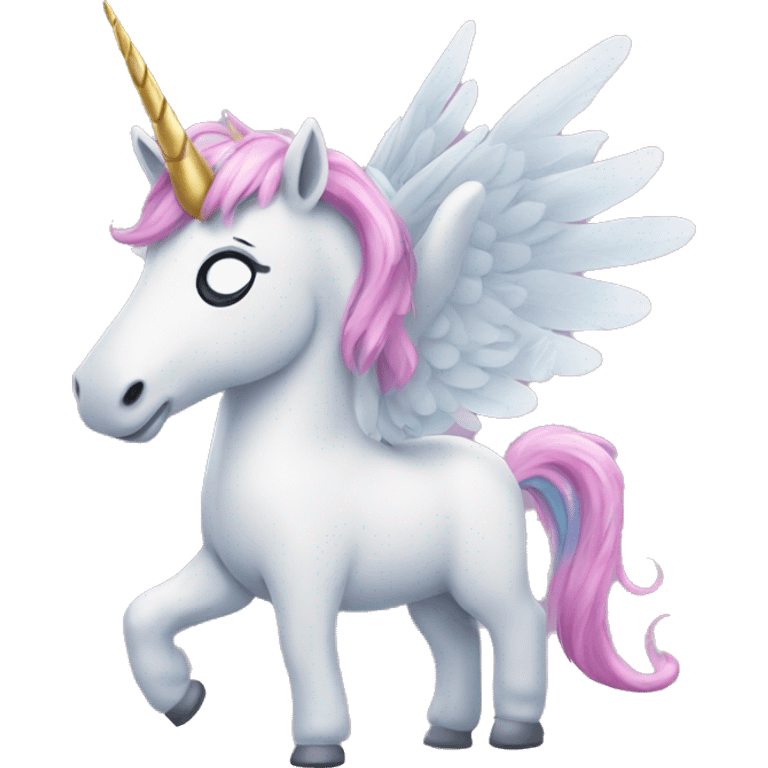 unicorn with wings emoji