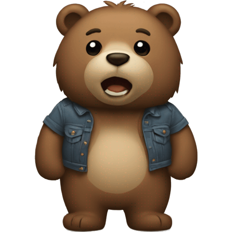 bear + rip emoji