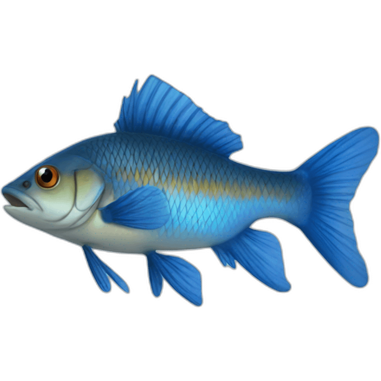 blue barb emoji