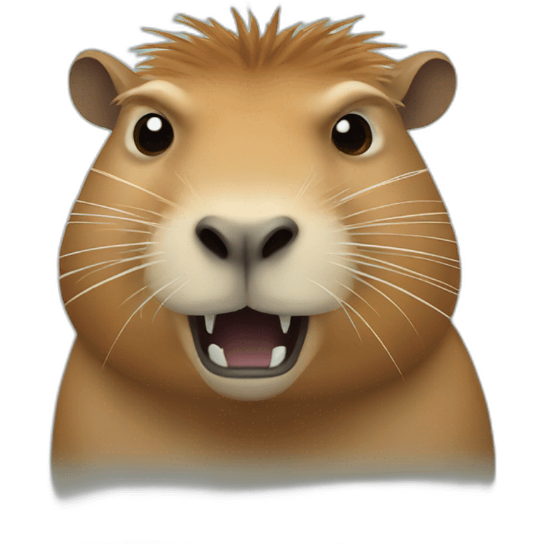 Angry Capybara emoji