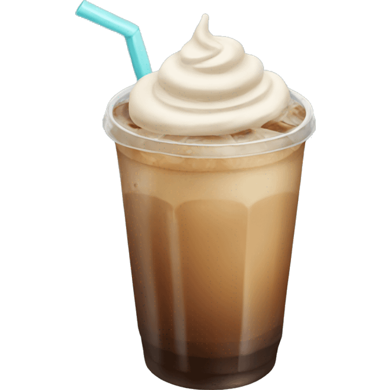 Iced coffee emoji