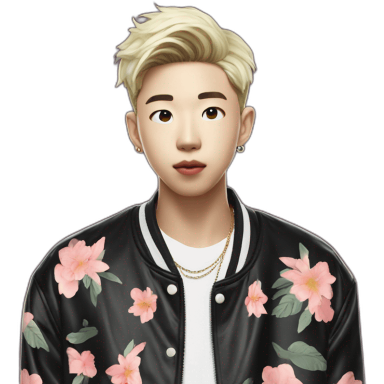 Rap monster of BTS emoji