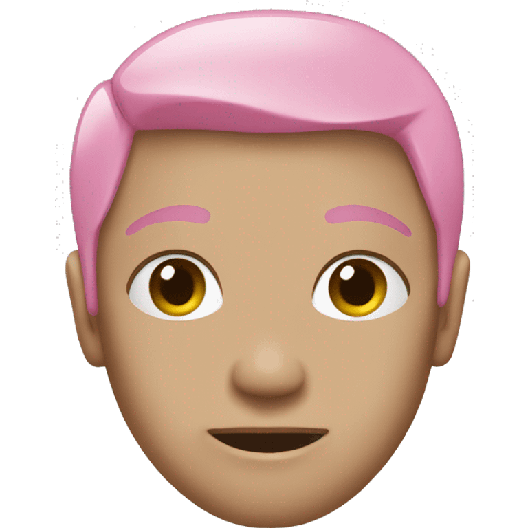 Pink  emoji