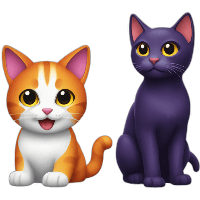 cat and gitlab emoji