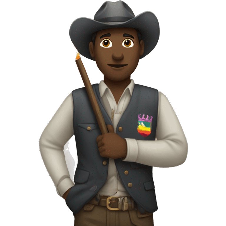 chappell roan holding a lesbian flag emoji