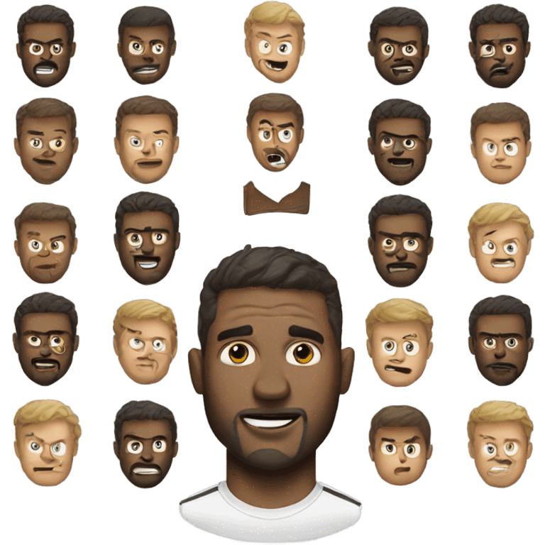 Crazy Fantasy football guy emoji