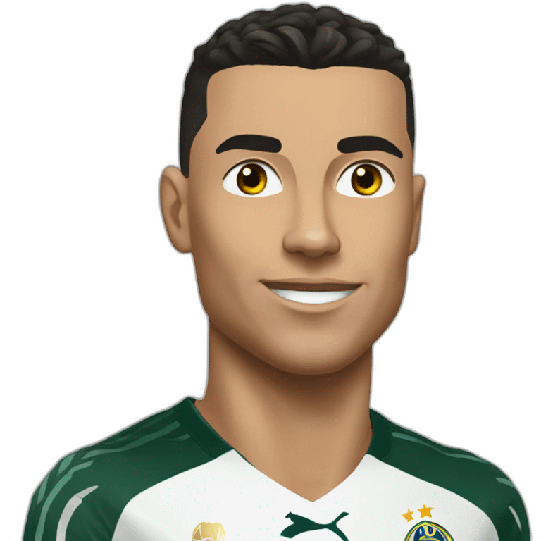 Ronaldo in Al nasser emoji