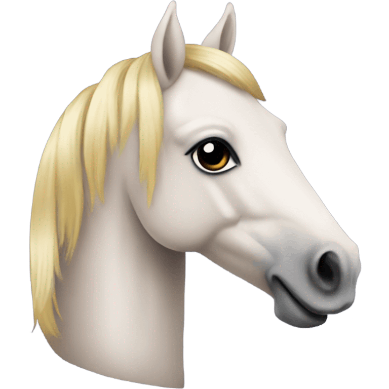 Coquette horse emoji