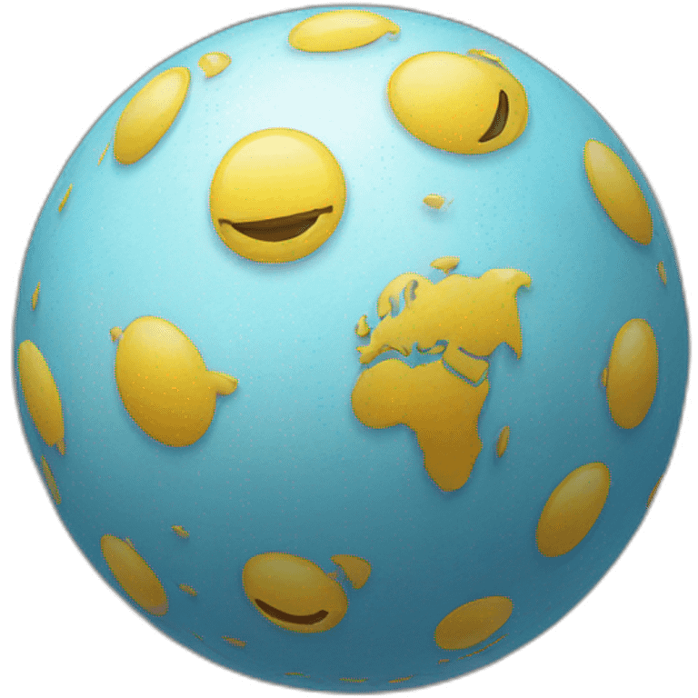 all world in one ball emoji