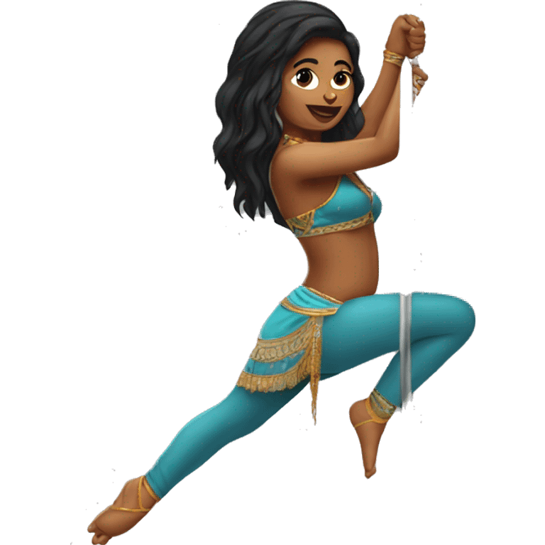 indian pole dancer emoji