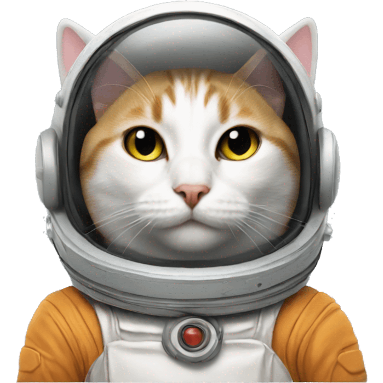 Cat wearing space helmet  emoji