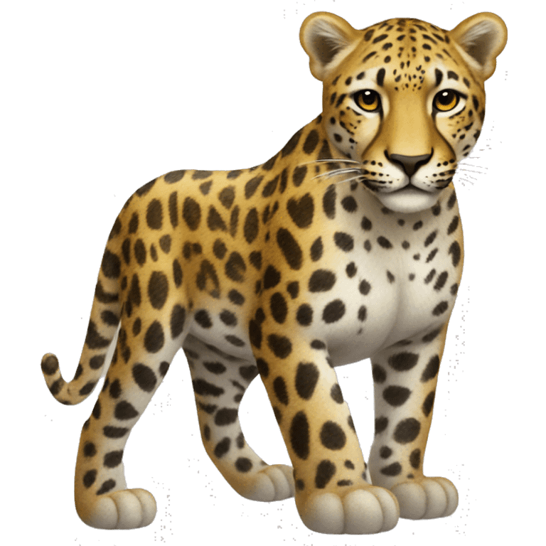 Corazón leopardo emoji