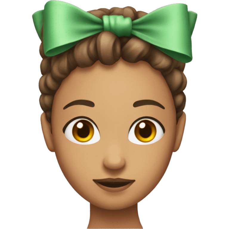 my poise with bow on head emoji