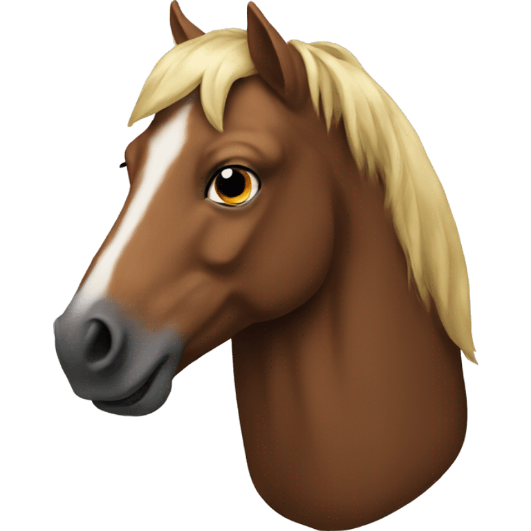 Horse head emoji