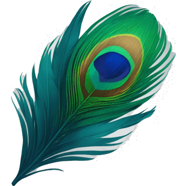 Peacock fether  emoji