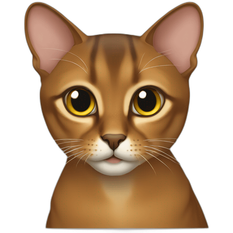 abyssinian cat emoji